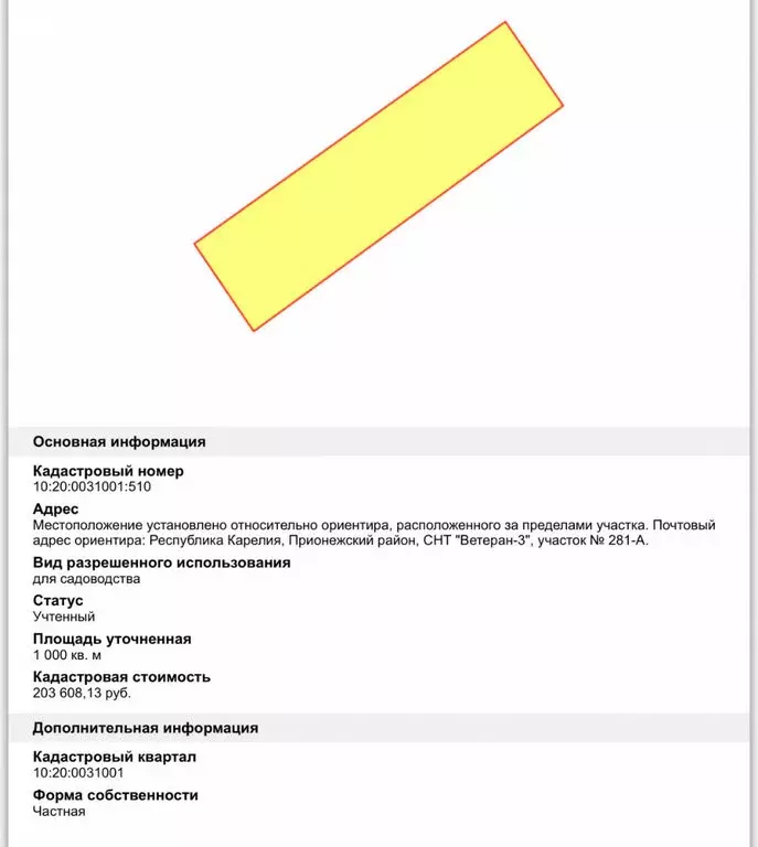 Участок в Нововилговское сельское поселение, СНТ Ветеран-3, ... - Фото 1