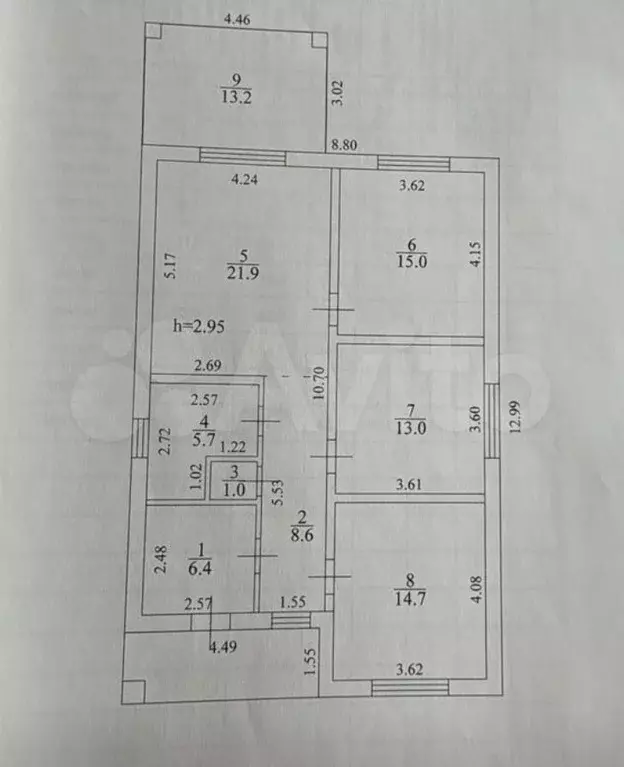 Дом 107 м на участке 5 сот. - Фото 0