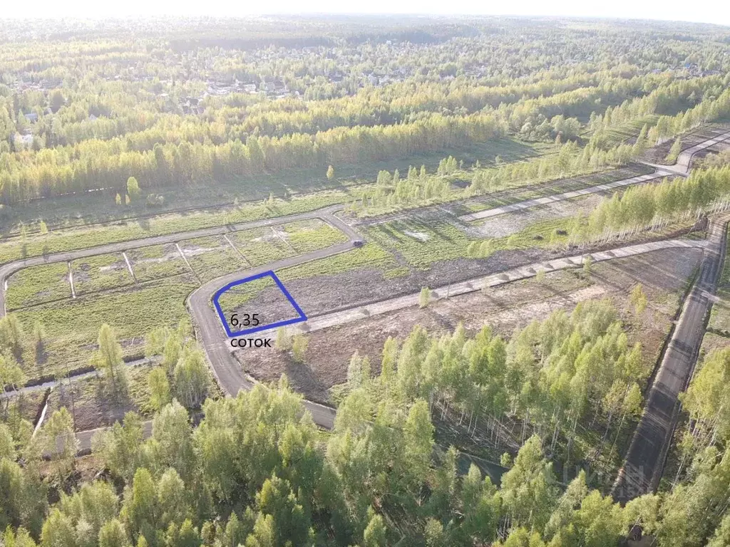 Участок в Ленинградская область, Всеволожский район, Куйвозовское ... - Фото 1