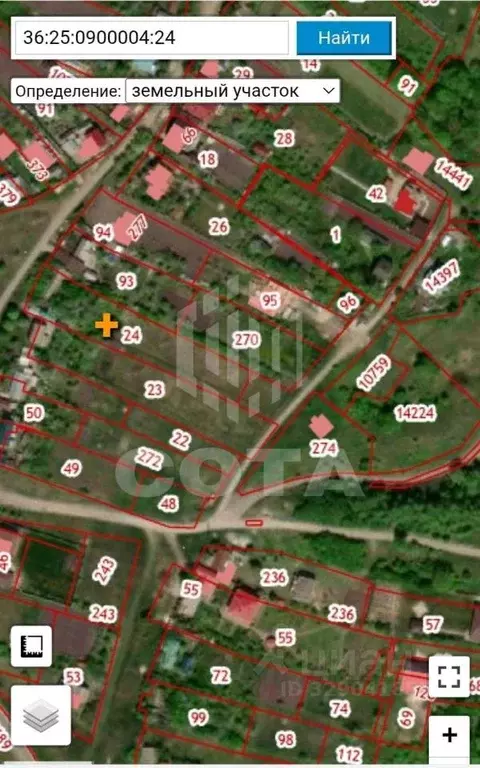 Участок в Воронежская область, с. Новая Усмань  (28.72 сот.) - Фото 1