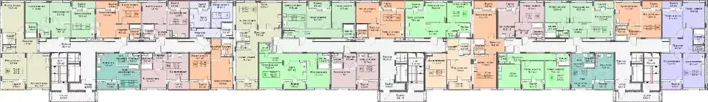 1-к кв. Нижегородская область, Нижний Новгород Кузнечиха Город жилой ... - Фото 1