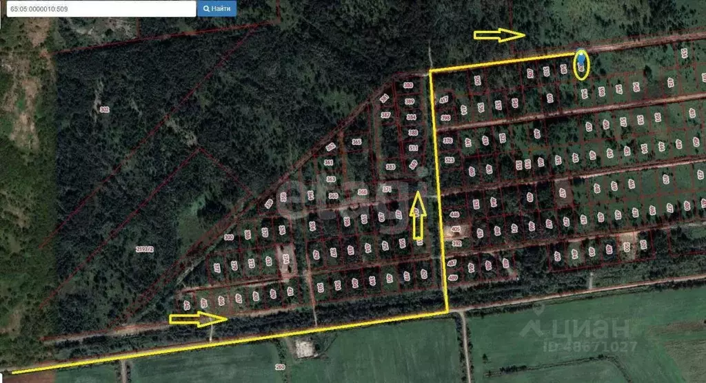 Участок в Сахалинская область, Анивский городской округ, с. Троицкое  ... - Фото 1