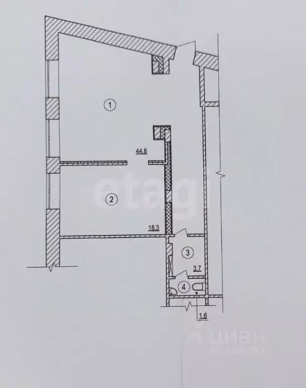 Помещение свободного назначения в Смоленская область, Смоленск ул. ... - Фото 2