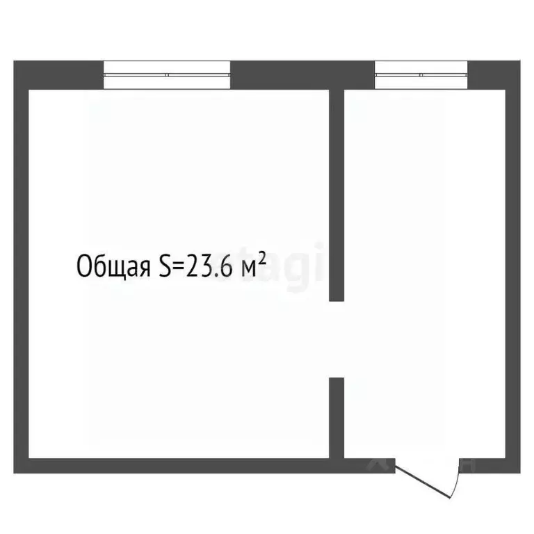 Комната Брянская область, Брянск ул. Софьи Перовской, 14 (24.0 м) - Фото 1