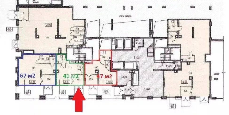 Помещение свободного назначения в Москва ул. Архитектора Власова, 71к2 ... - Фото 2