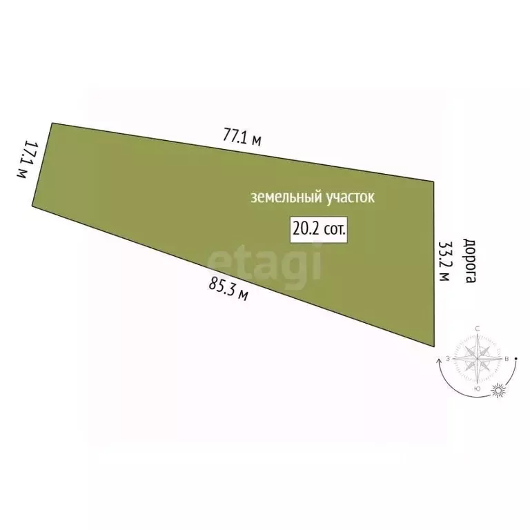 Участок в Свердловская область, Слободо-Туринский район, ... - Фото 2