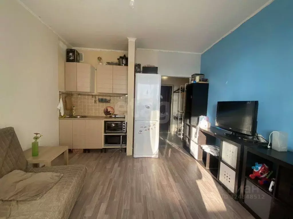 Студия Новосибирская область, Новосибирск ул. Краузе, 17 (23.3 м) - Фото 1