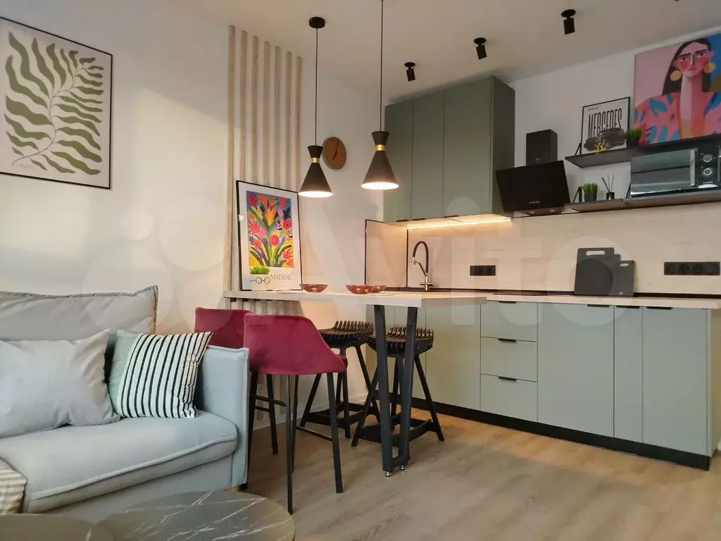 Квартира-студия, 27 м, 11/17 эт. - Фото 1