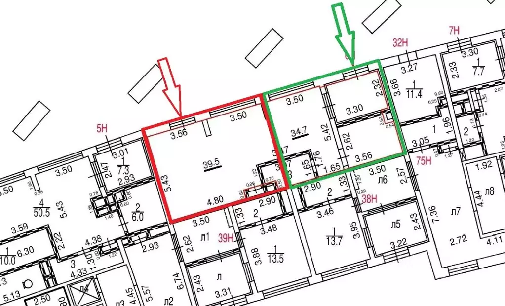Помещение свободного назначения в Москва Береговой проезд, 1Б (35 м) - Фото 1