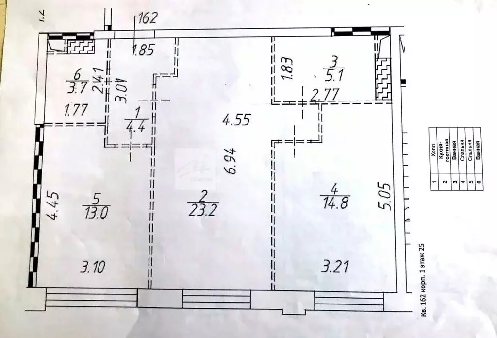 2-к кв. Москва Винницкая ул., 8к1 (64.2 м) - Фото 2