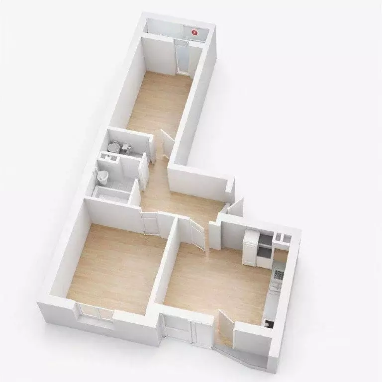 2-к кв. Краснодарский край, Краснодар ул. Имени Героя Георгия ... - Фото 2