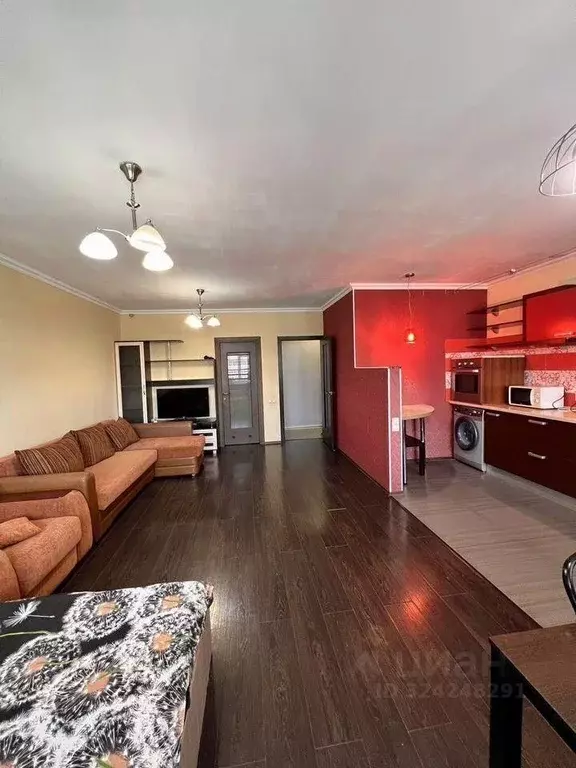 1-к кв. Томская область, Томск Базарный пер., 12 (52.0 м) - Фото 1