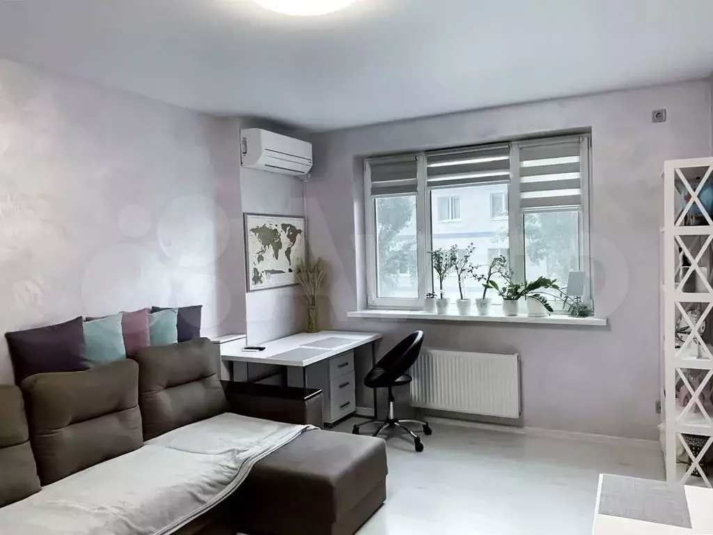 1-к. квартира, 39 м, 2/4 эт. - Фото 1