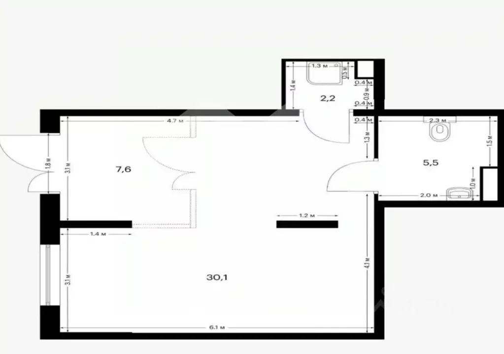 Помещение свободного назначения в Московская область, Красногорск ... - Фото 2