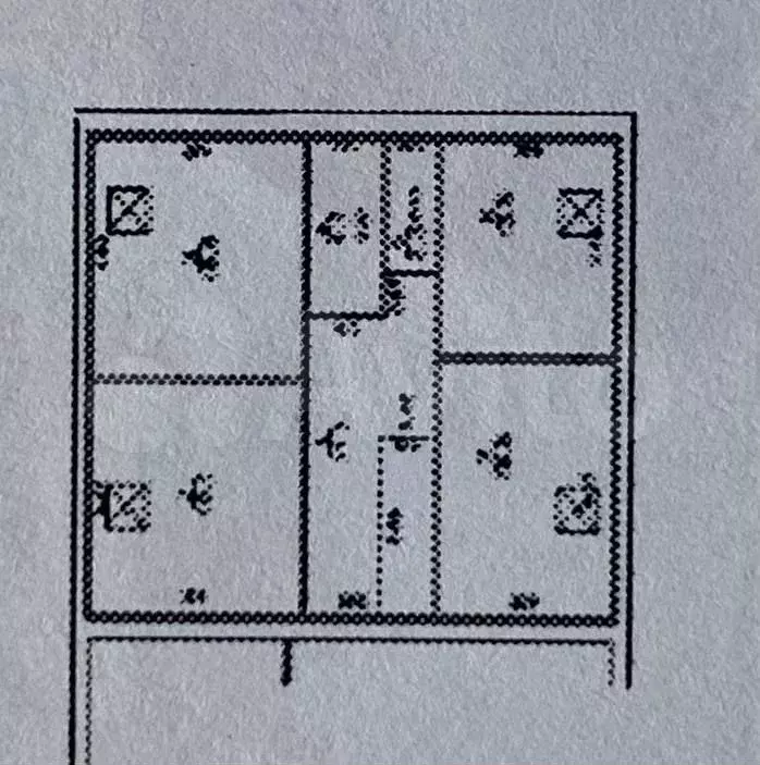 7-к. квартира, 171 м, 3/3 эт. - Фото 1