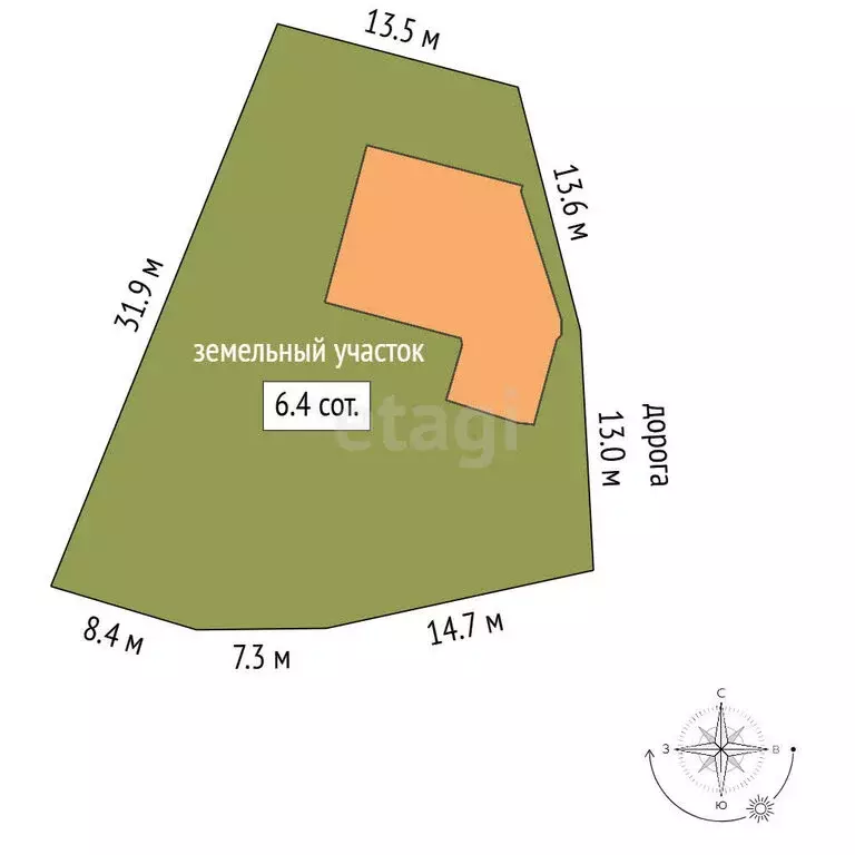 Дом в Всеволожский район, Колтушское городское поселение, деревня ... - Фото 1