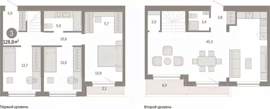 3-к кв. Новосибирская область, Новосибирск Большевистская ул., с49 ... - Фото 0