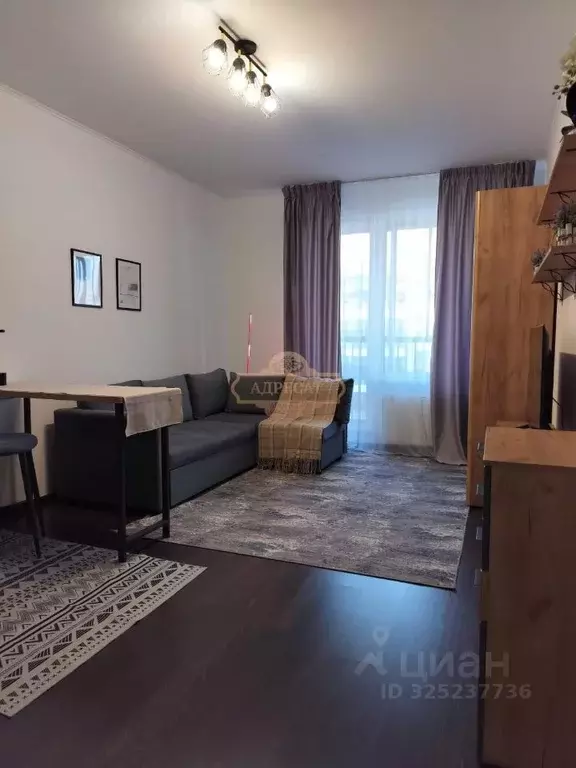 Студия Санкт-Петербург ул. Верхне-Каменская, 11к1 (24.9 м) - Фото 1