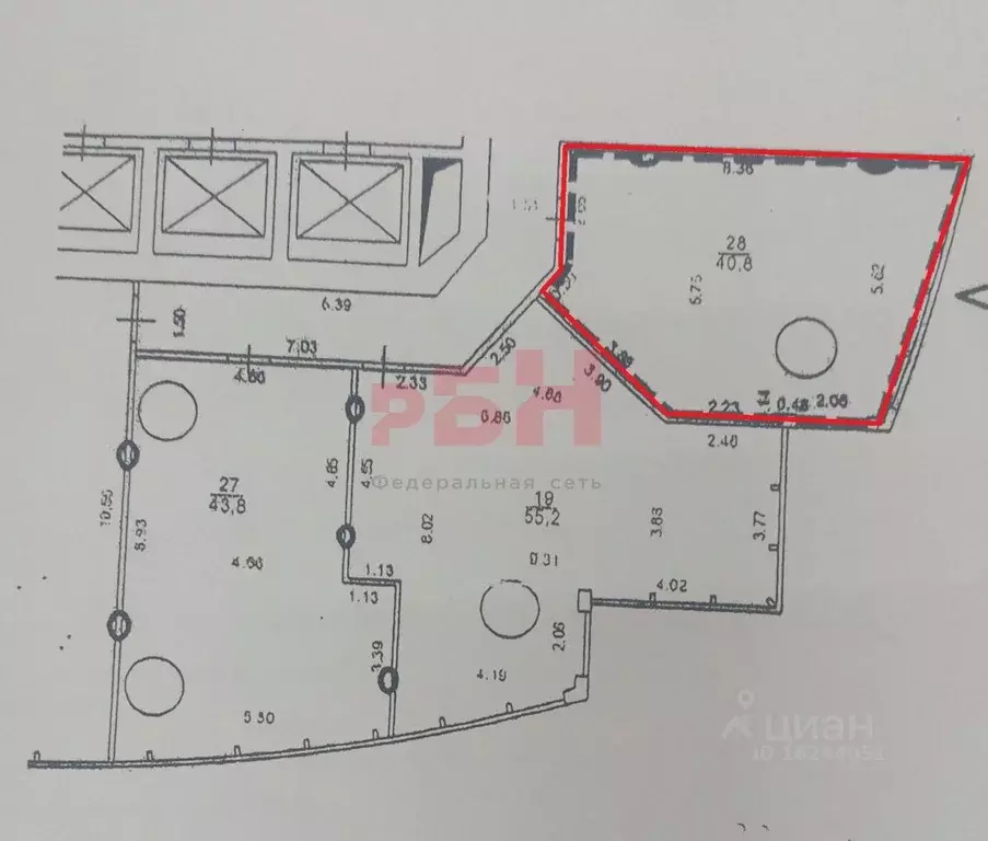 Офис в Свердловская область, Екатеринбург ул. Малышева, 51 (41 м) - Фото 2