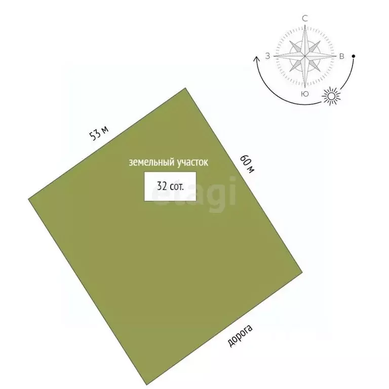 Участок в Ростовская область, Неклиновский район, с. Николаевка ул. ... - Фото 2