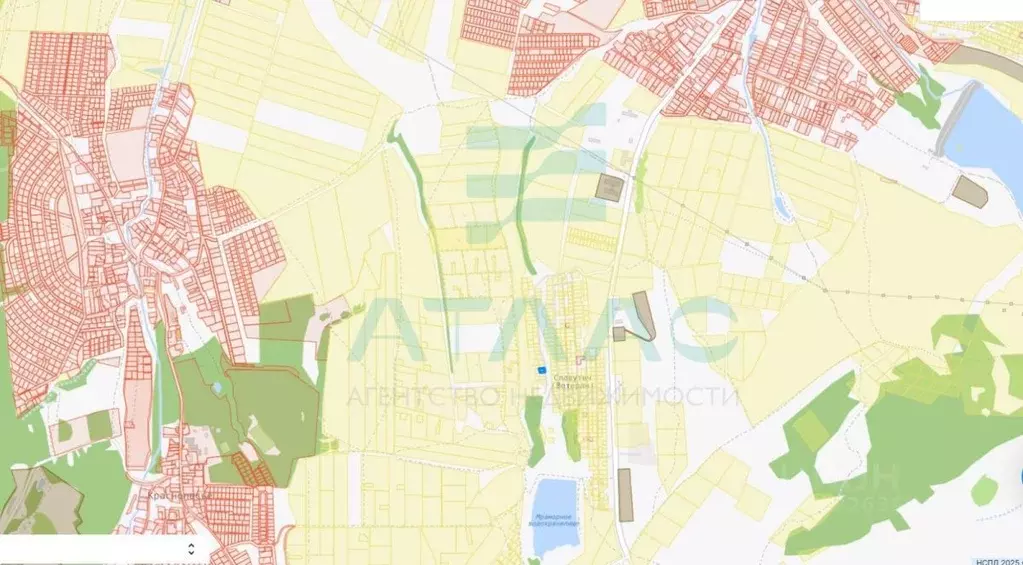 Участок в Крым, Симферопольский район, Добровское с/пос, с. Мраморное, ... - Фото 1