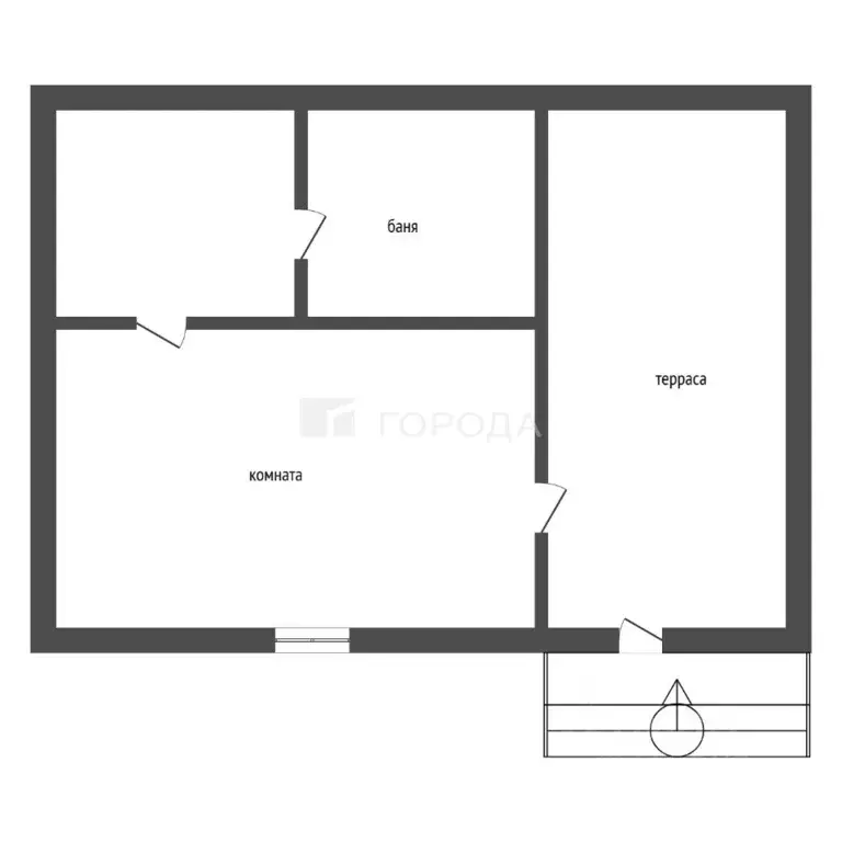 Дом в Алтайский край, Барнаул Дружба СНТ, 32/18 (70 м) - Фото 2