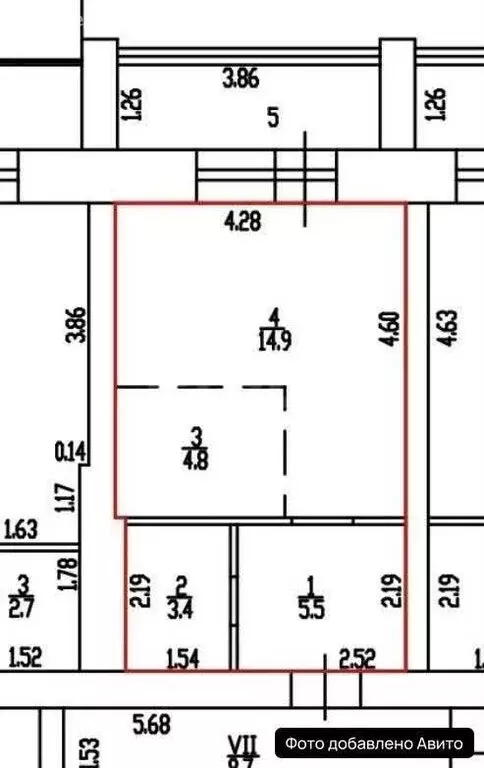 Квартира-студия: Новоалтайск, улица Титова, 8А (28.6 м) - Фото 1