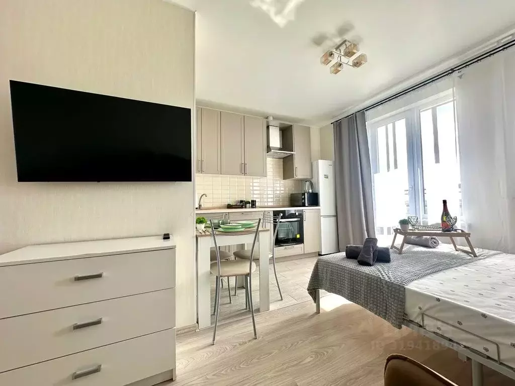 Студия Московская область, Долгопрудный Парковая ул., 52 (25.0 м) - Фото 0