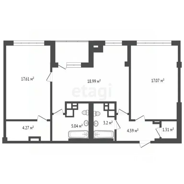 2-к кв. Крым, Судак пер. Серный, 12А (73.9 м) - Фото 1