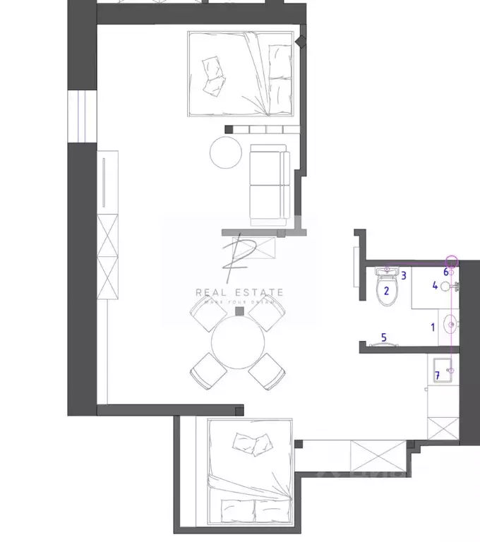 Студия Татарстан, Казань ул. Карла Маркса, 3 (38.3 м) - Фото 1