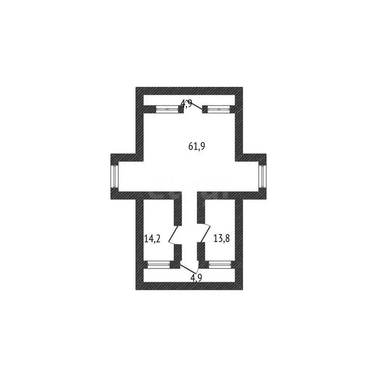 Дом в Ровеньский район, Верхнесеребрянское сельское поселение, село ... - Фото 1