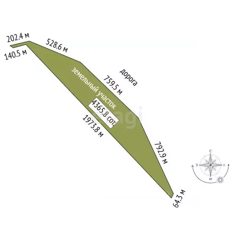 Участок в Забайкальский край, Дульдургинский район, с. Западный Узон  ... - Фото 2