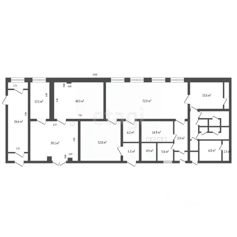 Офис в Красноярский край, Красноярск ул. Александра Матросова, 30л ... - Фото 2