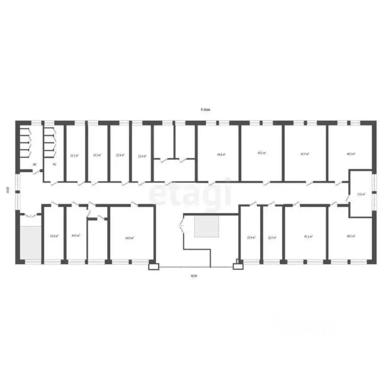 Офис в Мордовия, Саранск Строительная ул., 16Б (3231 м) - Фото 1