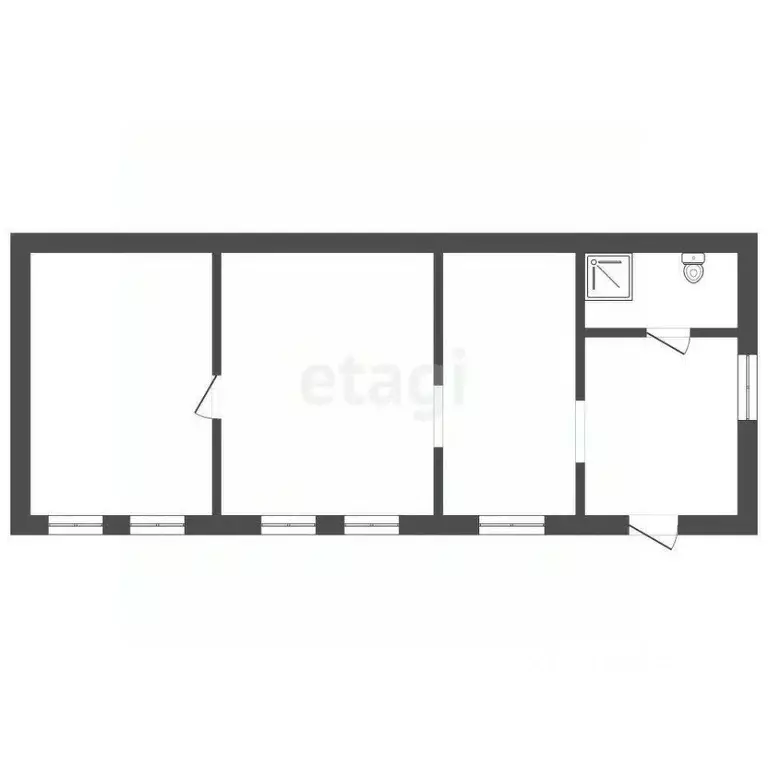 Дом в Севастополь ул. Коммунистическая, 66 (52 м) - Фото 2