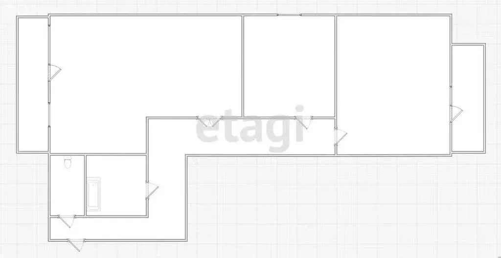 3-комнатная квартира: Абакан, улица Кирова, 120А (80.1 м) - Фото 0