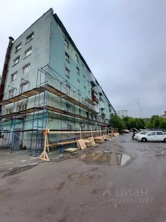 1-к кв. Мурманская область, Мурманск ул. Радищева, 14 (30.2 м) - Фото 0