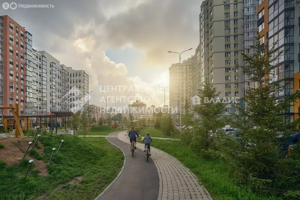 1-комнатная квартира: Дядьково, жилой комплекс Правый Берег (42.77 м) - Фото 2