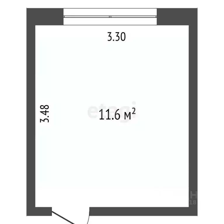 Комната Ростовская область, Ростов-на-Дону Каширская ул., 8 (11.6 м) - Фото 2
