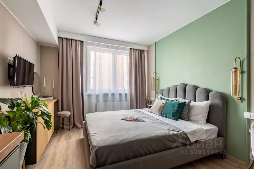 Студия Санкт-Петербург Заозерная ул., 3 (28.0 м) - Фото 2