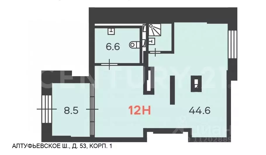 Помещение свободного назначения в Москва Алтуфьевское ш., 53к2 (63 м) - Фото 2