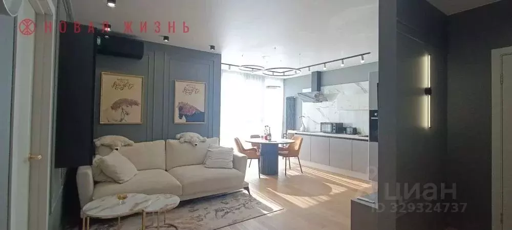 2-к кв. Самарская область, Самара Ново-Садовая ул., 106Гк1 (70.2 м) - Фото 1
