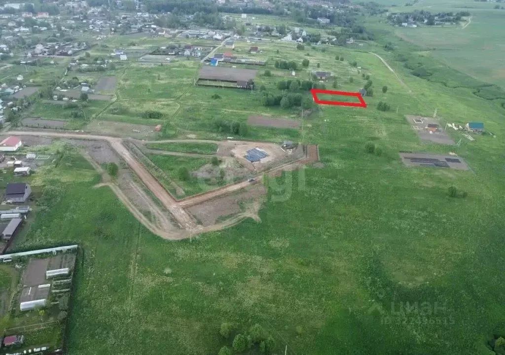 Участок в Вологодская область, пос. Ермаково  (7.55 сот.) - Фото 2