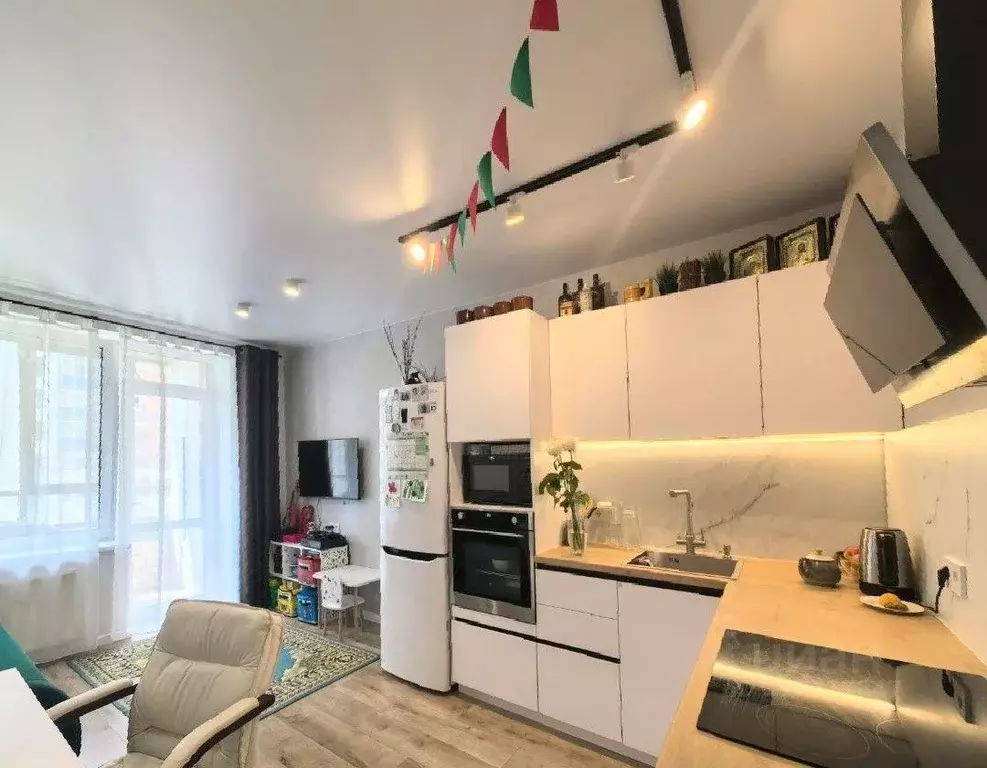 Квартира, 1 комната, 43.4 м - Фото 0