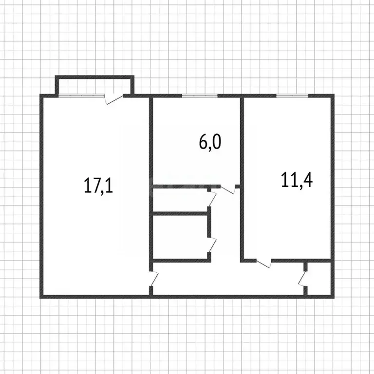 2-к кв. Иркутская область, Иркутск ул. Ярославского, 252 (44.7 м) - Фото 2