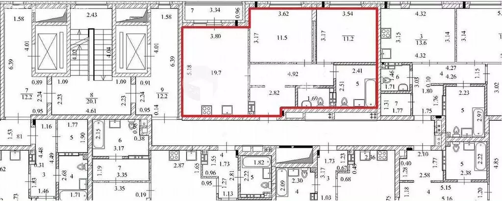 2-комнатная квартира: Екатеринбург, улица Академика Парина, 29 (60.8 ... - Фото 1