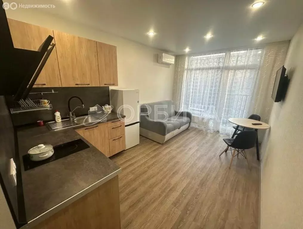 Квартира-студия: Тюмень, улица Андрея Приказнова, 1 (23.2 м) - Фото 1