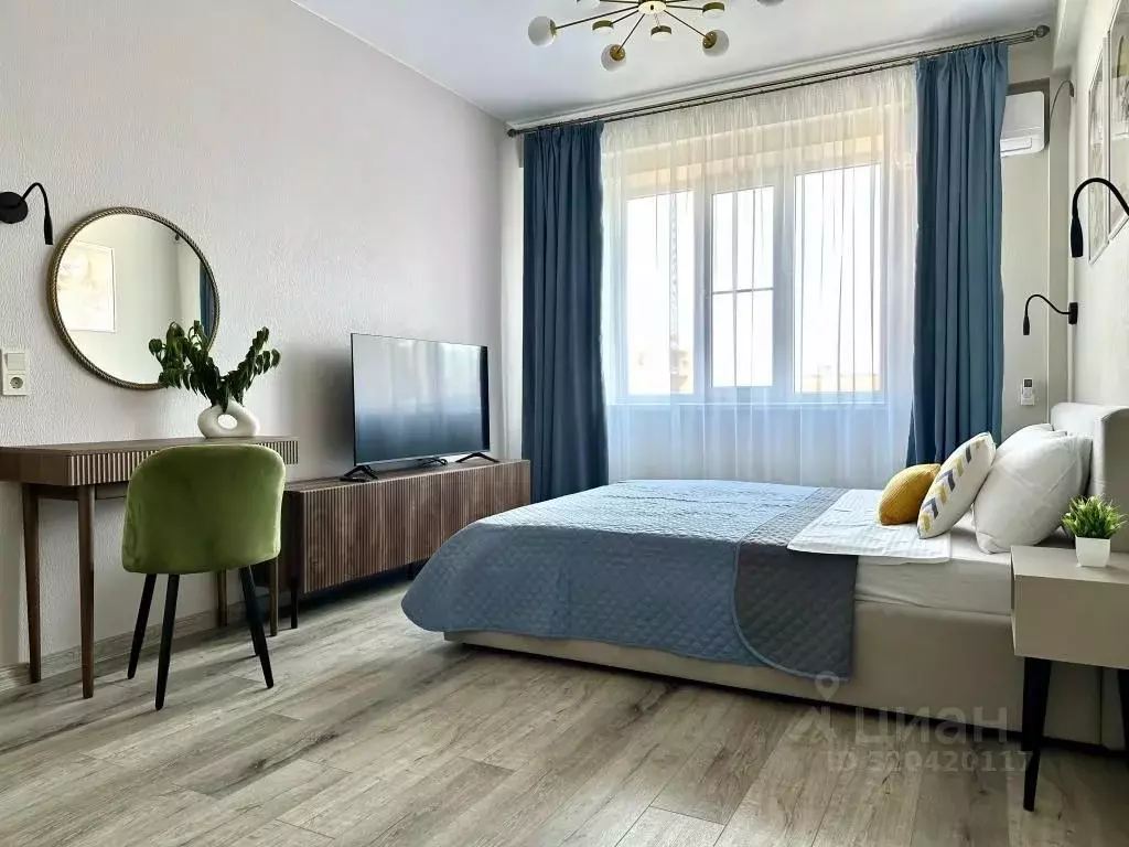 1-к кв. Ставропольский край, Ессентуки ул. Буачидзе, 1к3 (48.0 м) - Фото 0