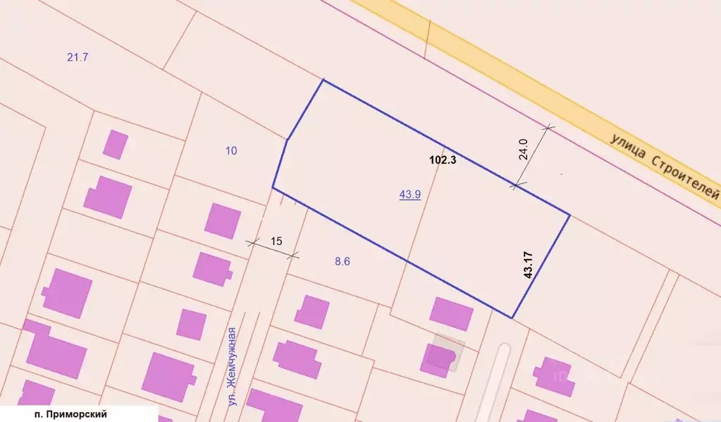 Участок в Самарская область, Ставропольский район, пос. Приморский ул. ... - Фото 2