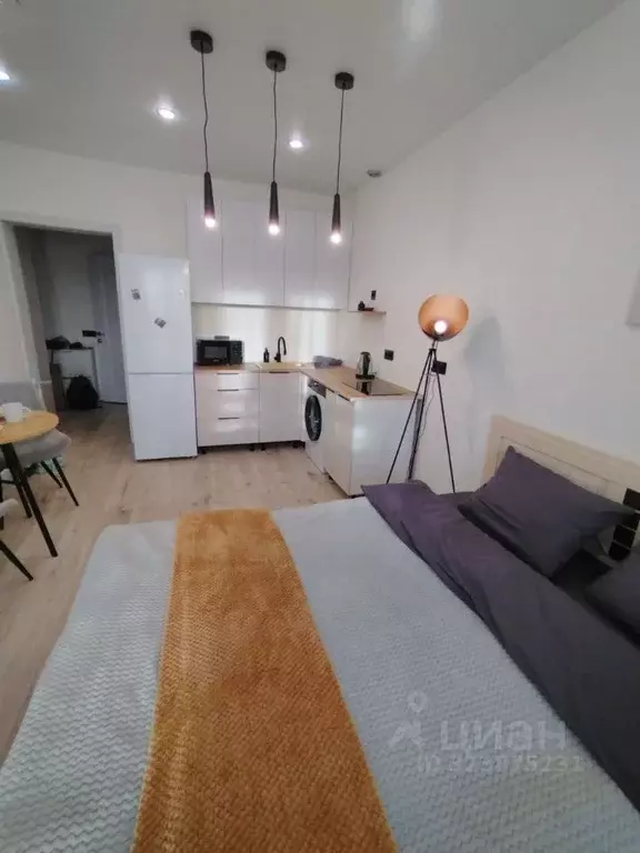 Студия Иркутская область, Иркутск ул. Ивана Кочубея, 2/2 (35.0 м) - Фото 2